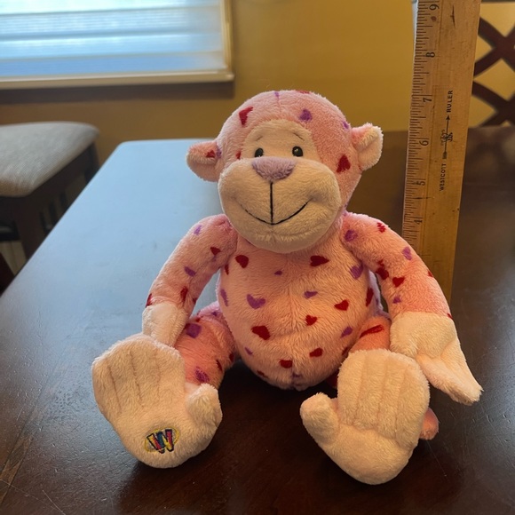 Ganz Webkinz Love Monkey HM343 Plush Stuffed Animal - Picture 11 of 13